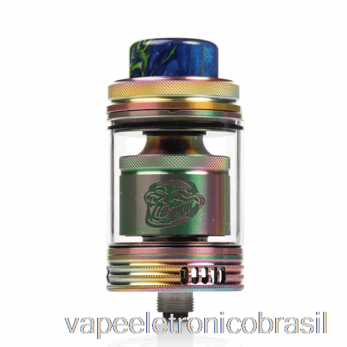 Vape Recarregável Wotofo The Troll X 24mm Rta Arco-íris